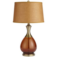 Amber lamp