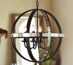 Armillary inspired lighting