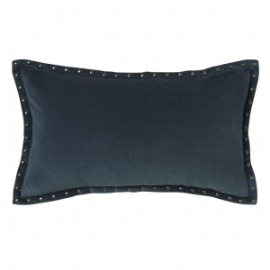 west elm velvet pillow with studs