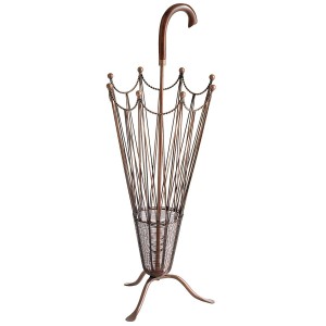 Umbrella stand shaped like an umbrella from Pier One Imports