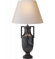 black marble urn lamp