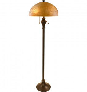 Art Nouveau floor lamp from Rejuvenation ALT