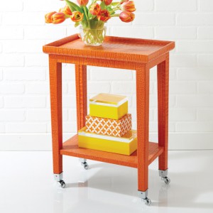 Orange Drinks cart from Decorigins