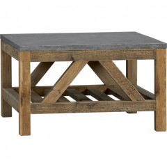 Handsome Bluestone coffee table made from reclaimed wood